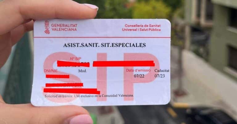 SIP Social Security Card in Spain