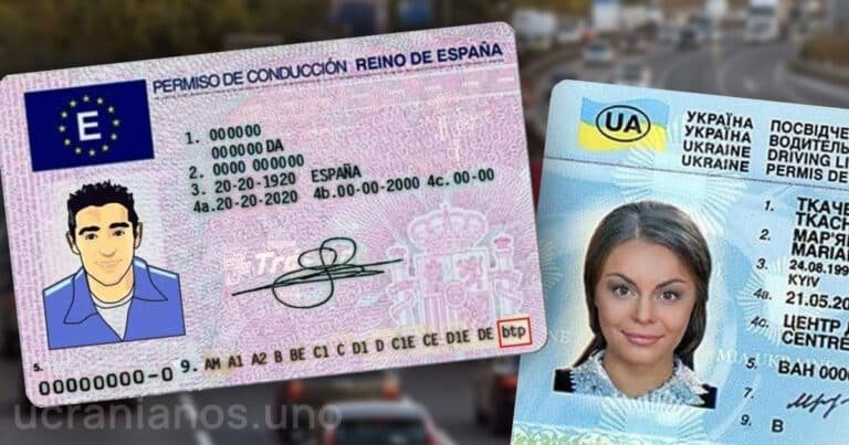 Replacing a Ukrainian driver's license with a Spanish one
